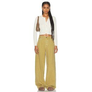 Haikure Bethany Twill Pants Olive Green